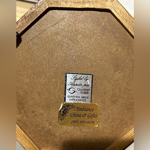Vintage Jewllery Box Set with Art and Floral Design - scratches as is - Picture 7 of 7